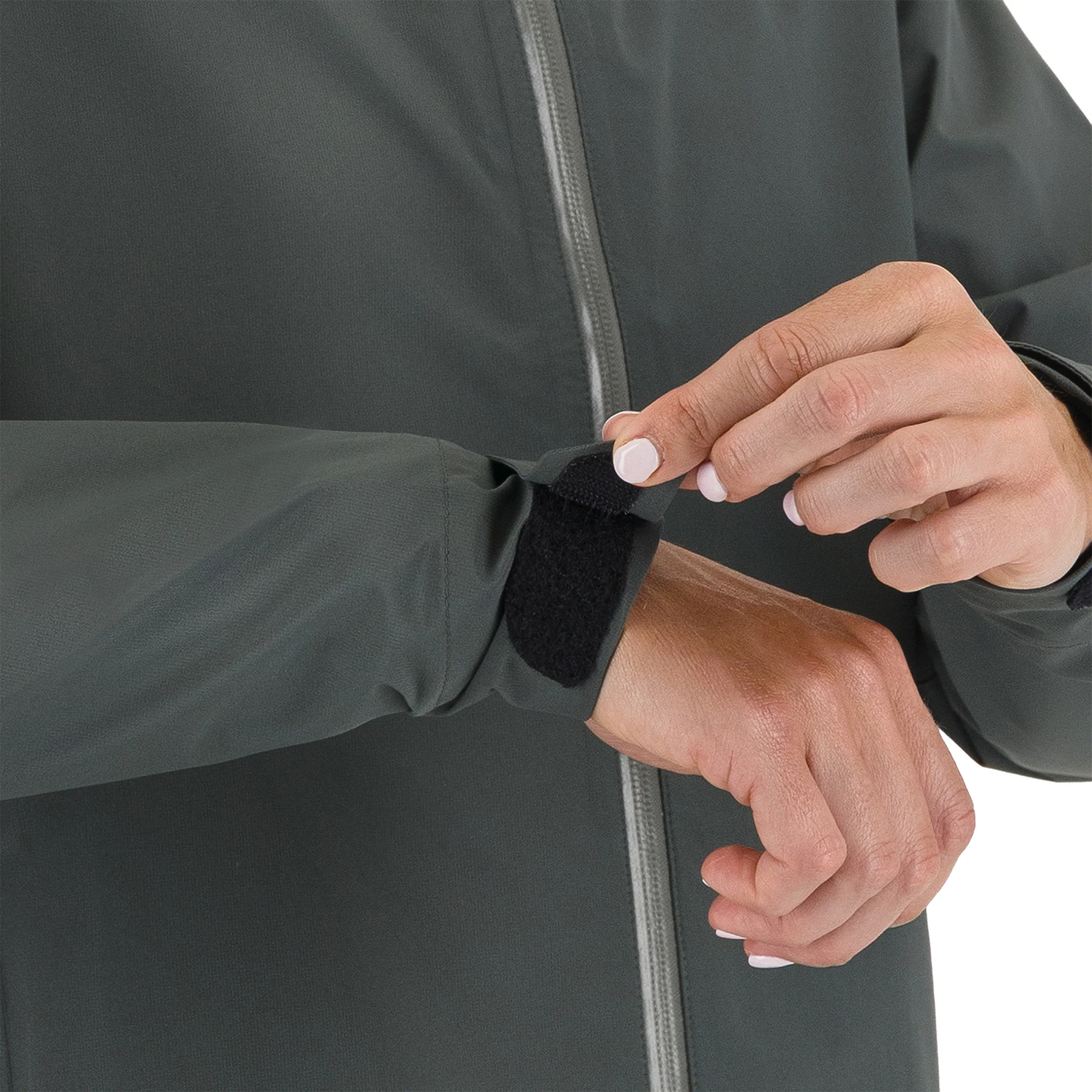 Women's Pluvia Waterproof Jacket - Grey - Image 6