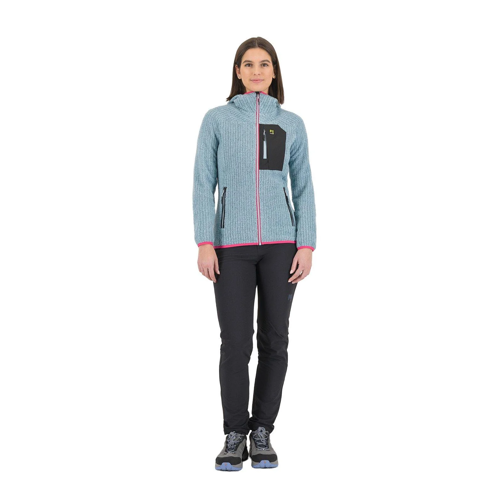 Women's Rocchetta Evo Hoodie Fleece - Blue - Image 8