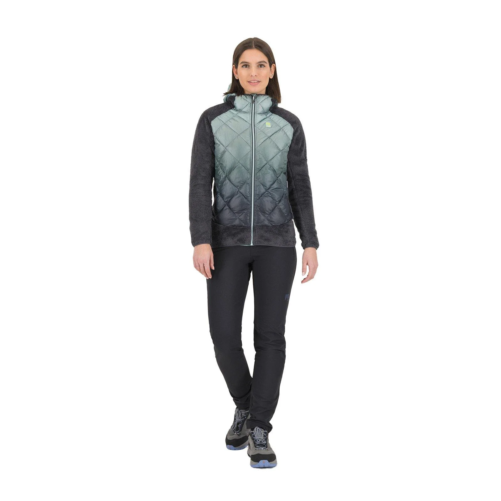 Women's Smart Marmarole Jacket - Blue / Grey - Image 8