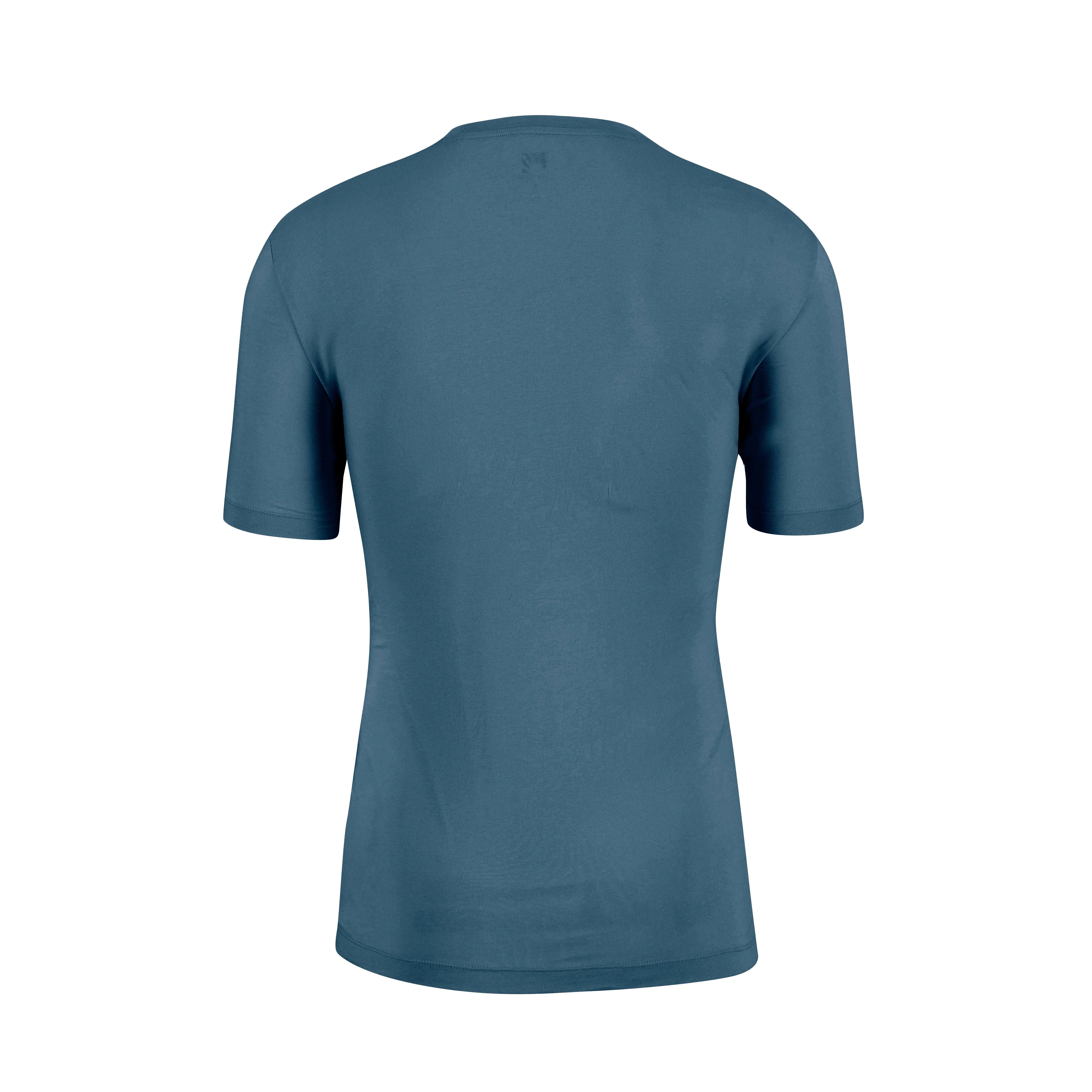 Men's Wild Animal T-Shirt - Blue - Image 2