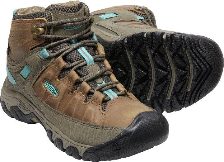 Women's Targhee III Mid Waterproof Walking Boots - Brown - Image 6