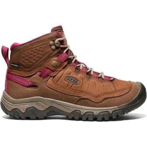 Women's Targhee IV Waterproof Hiking Boots - Brown / Pink