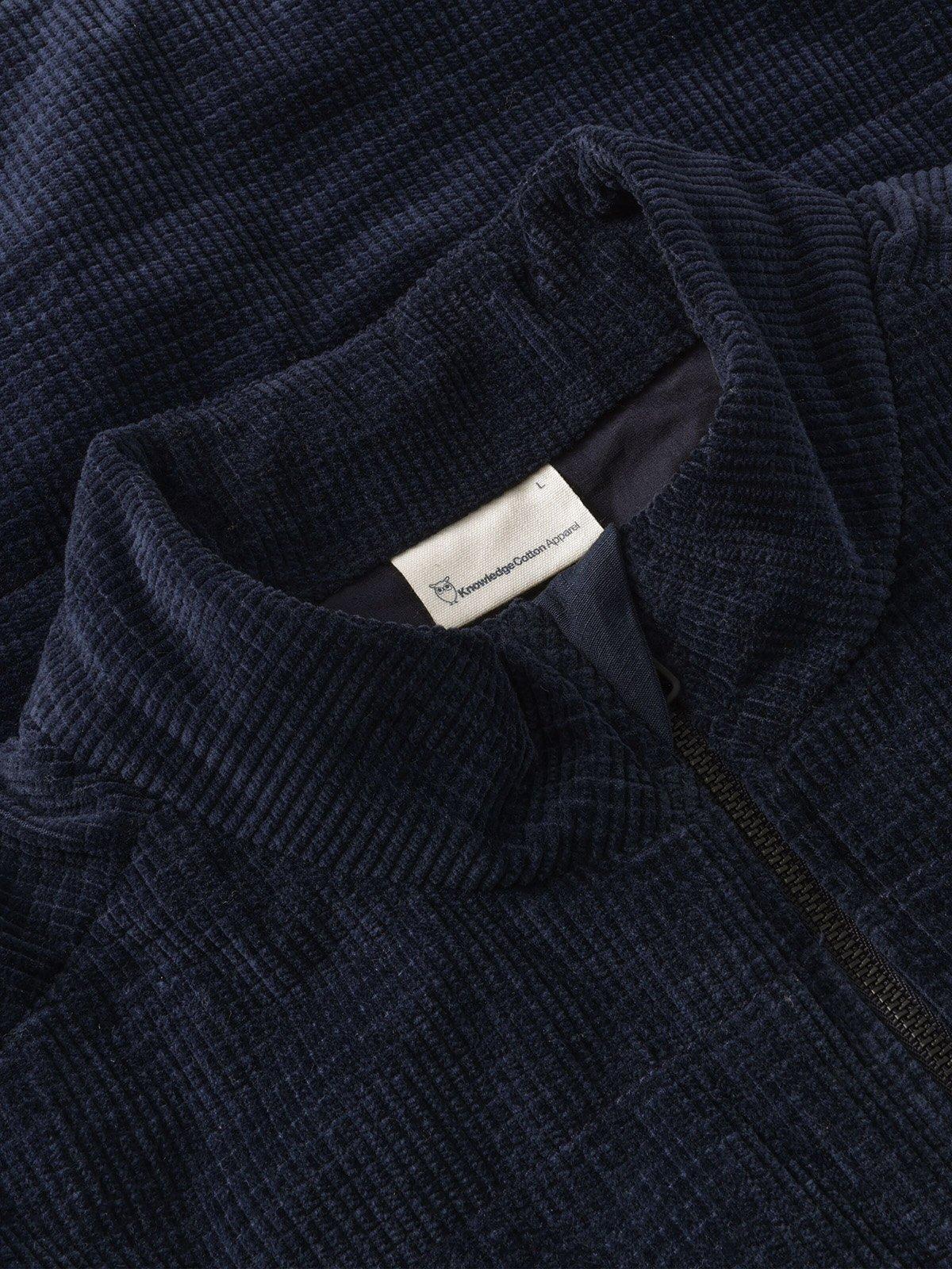 Men's 8 Wales Diamond Corduroy Vest - Navy - Image 4