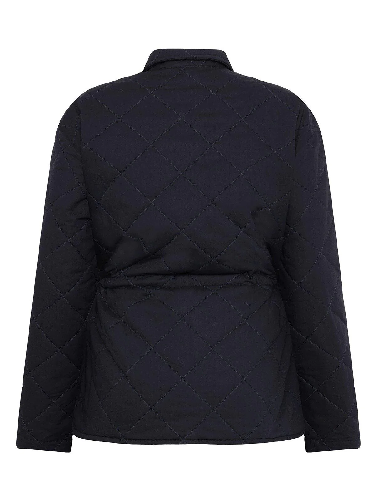 Women's Quilted Jacket - Navy - Image 2