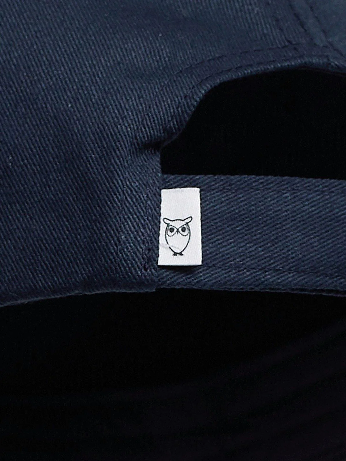 Men's Twill Logo Cap - Navy - Image 4