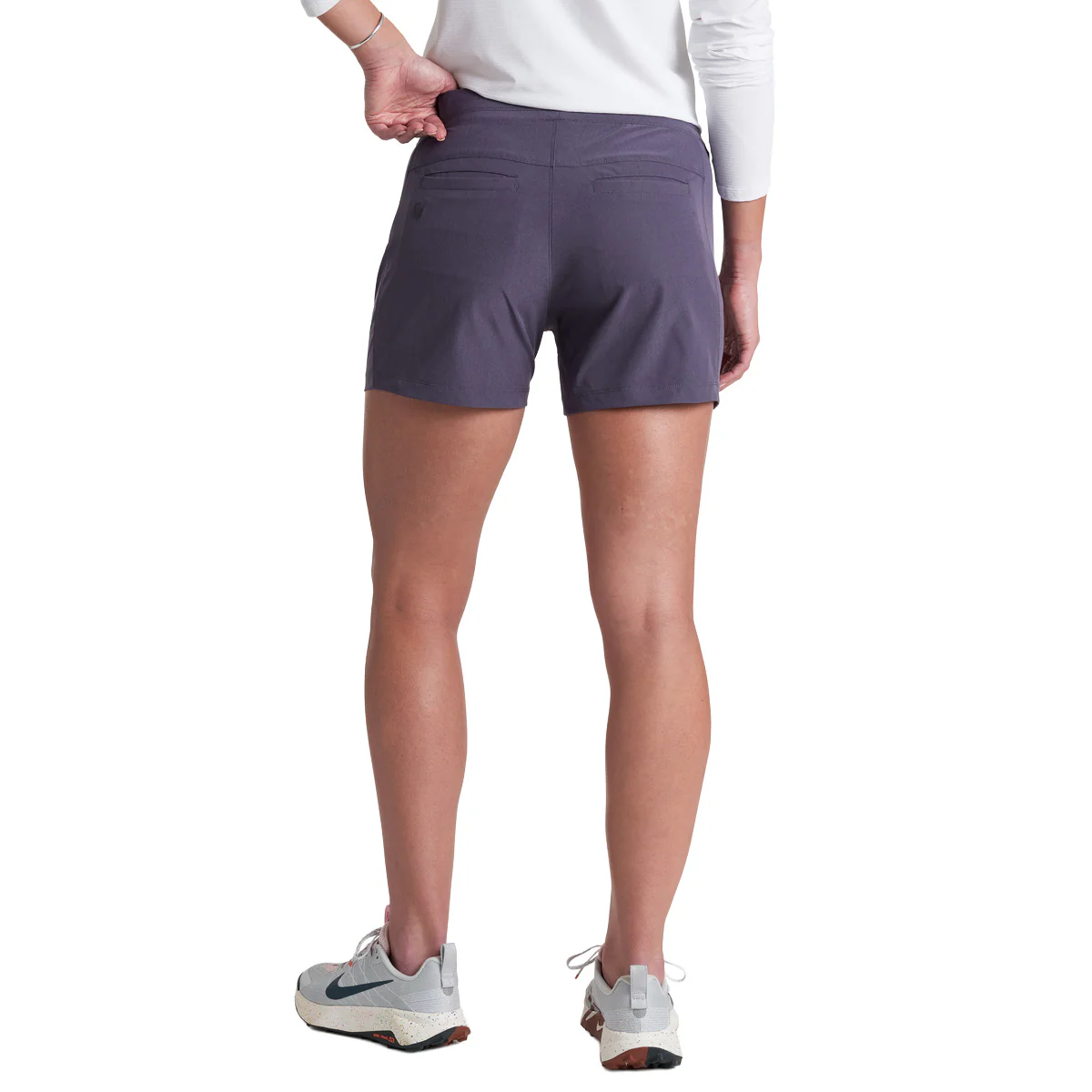 Women's Freeflex 8" Shorts - Purple - Image 2