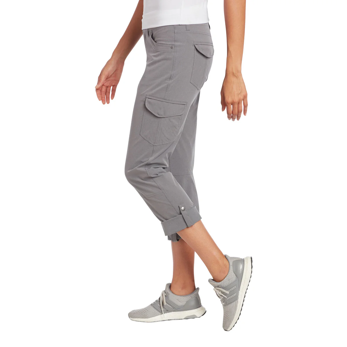 Women's Freeflex Roll-Up Pants (32") -  Grey - Image 3