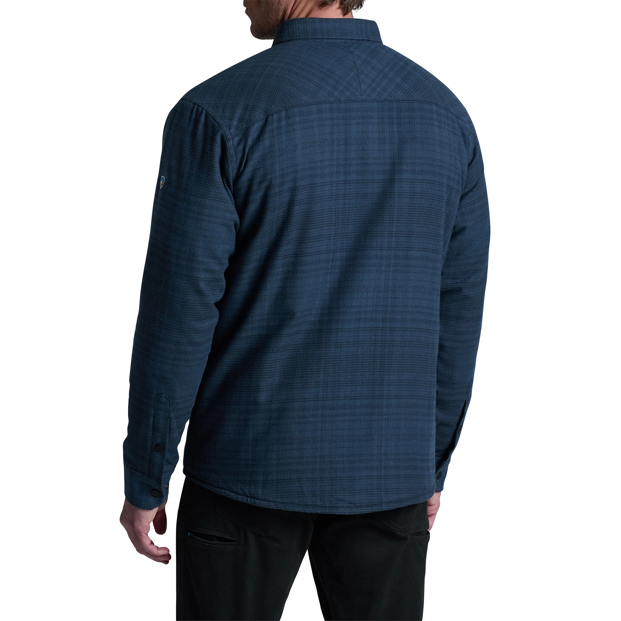 Men's Joyrydr Fleece Lined Shirt Jacket - Blue - Image 2