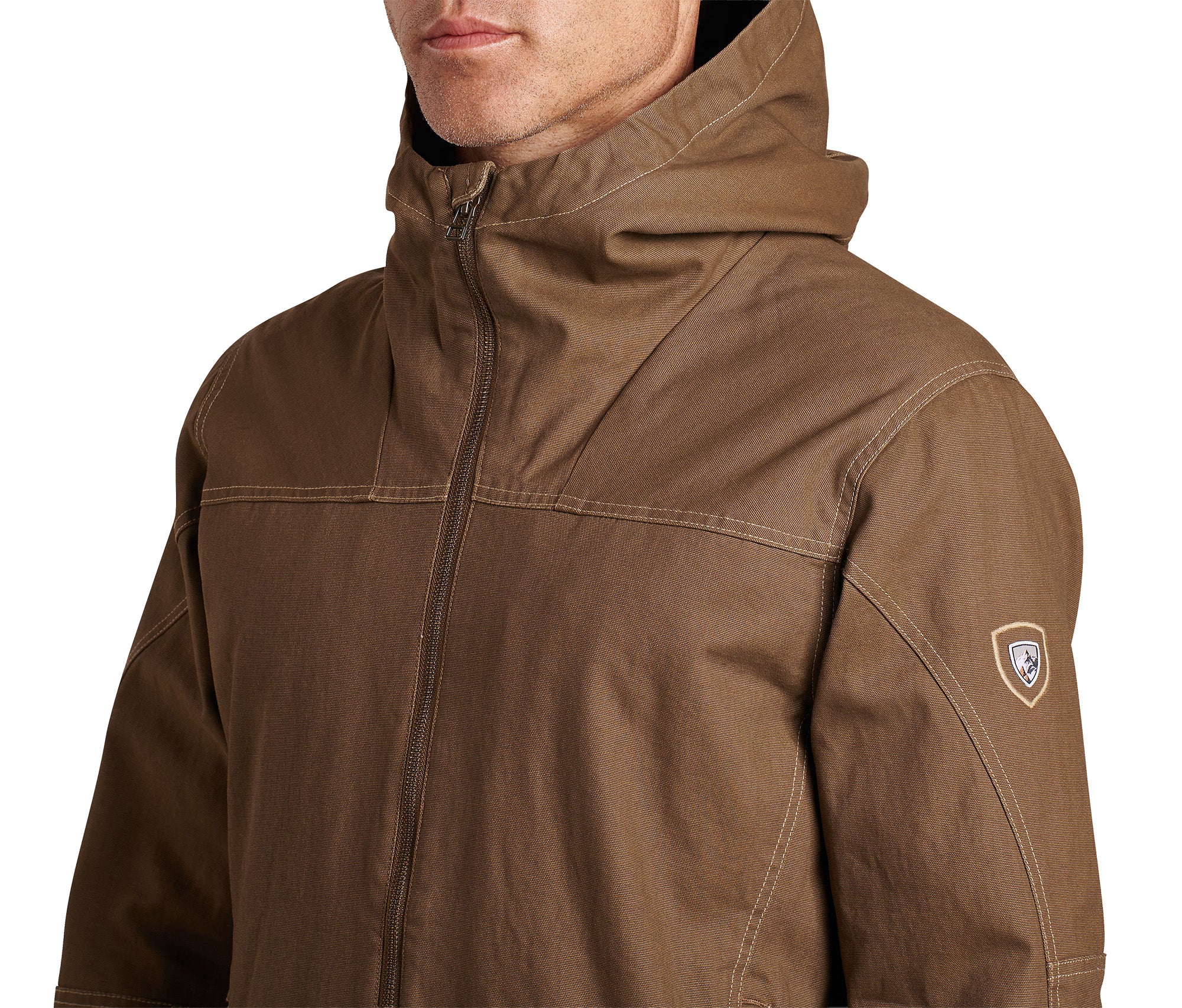 Men's Law Hoody - Brown - Image 4