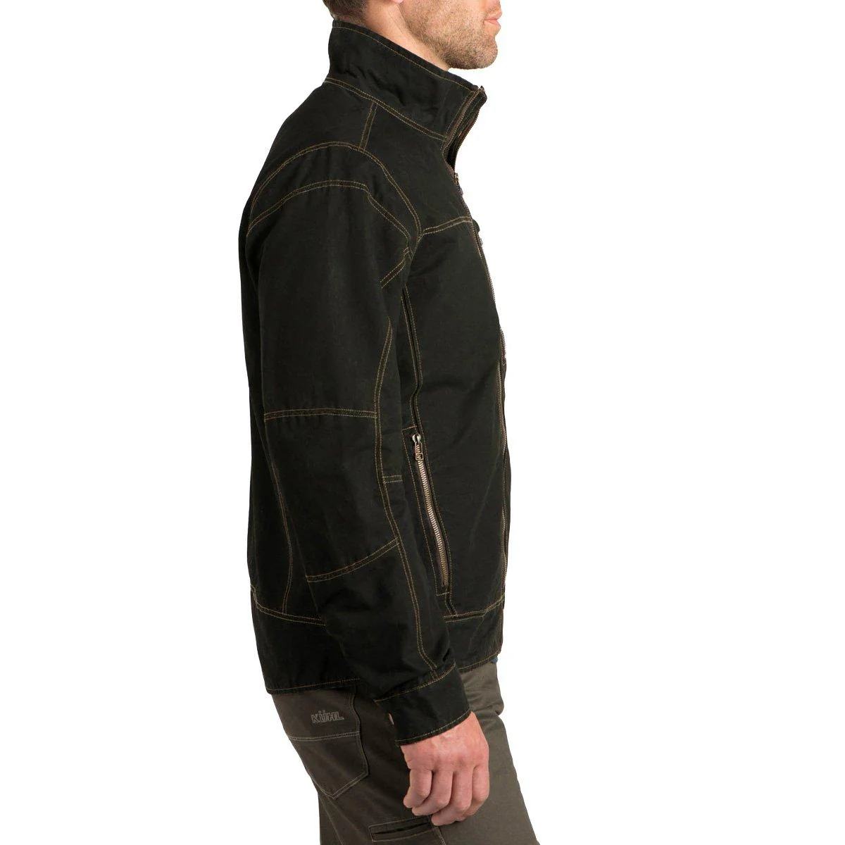 Men's Burr Jacket - Brown - Image 2