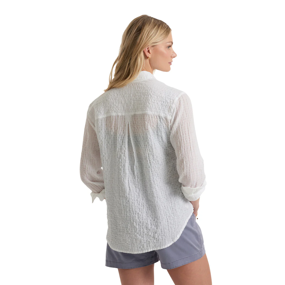 Women's Marlie Long-Sleeve Shirt - White - Image 2