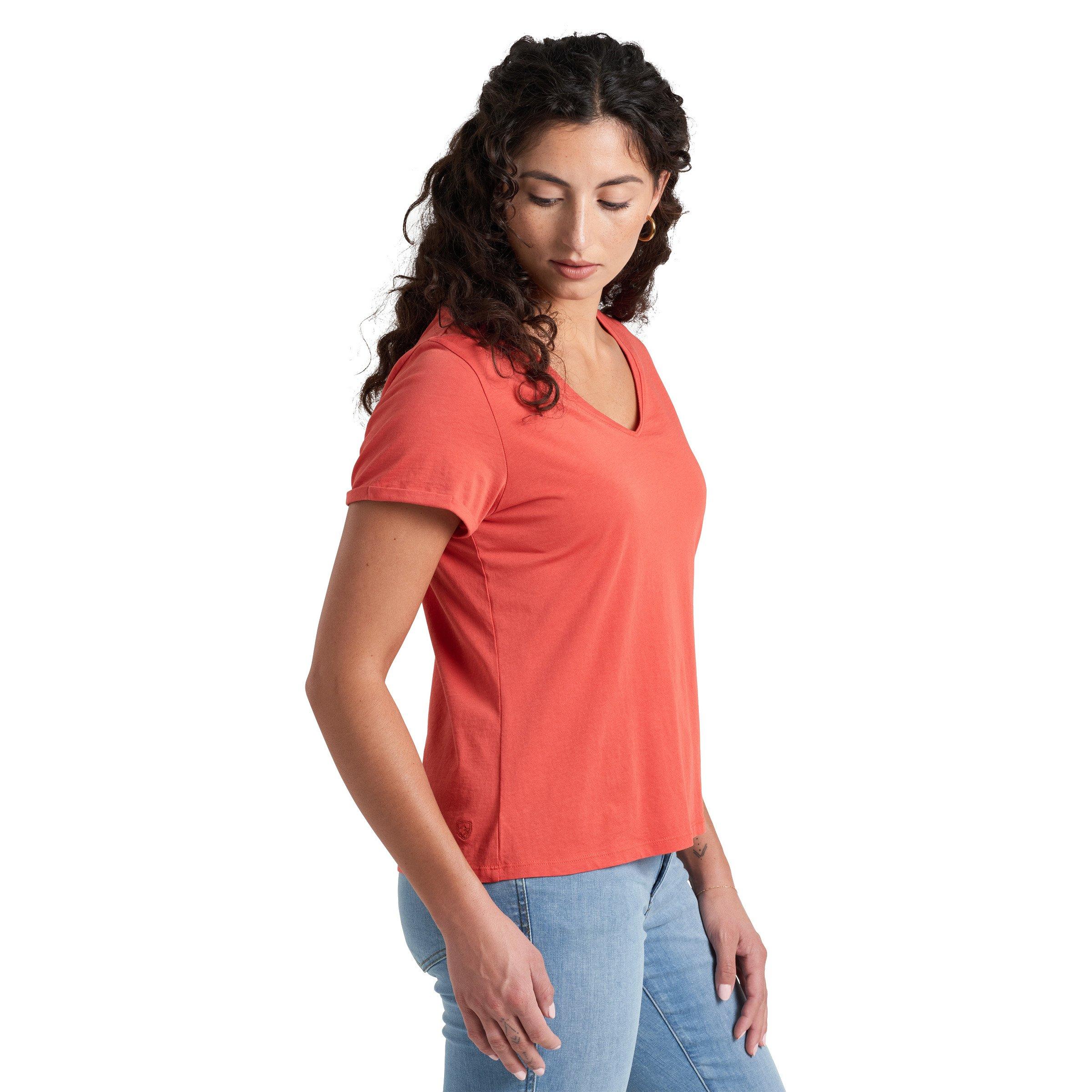 Women's Vega T-Shirt - Red - Image 3
