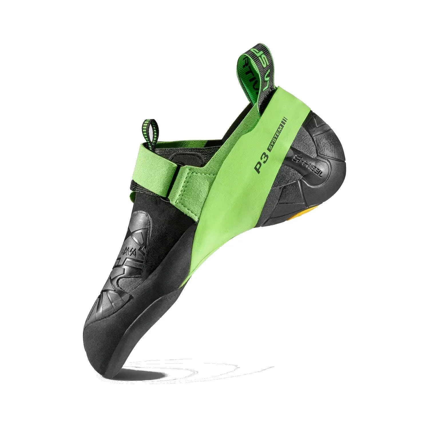 Unisex Skwama Vegan Climbing Shoes - Green - Image 4