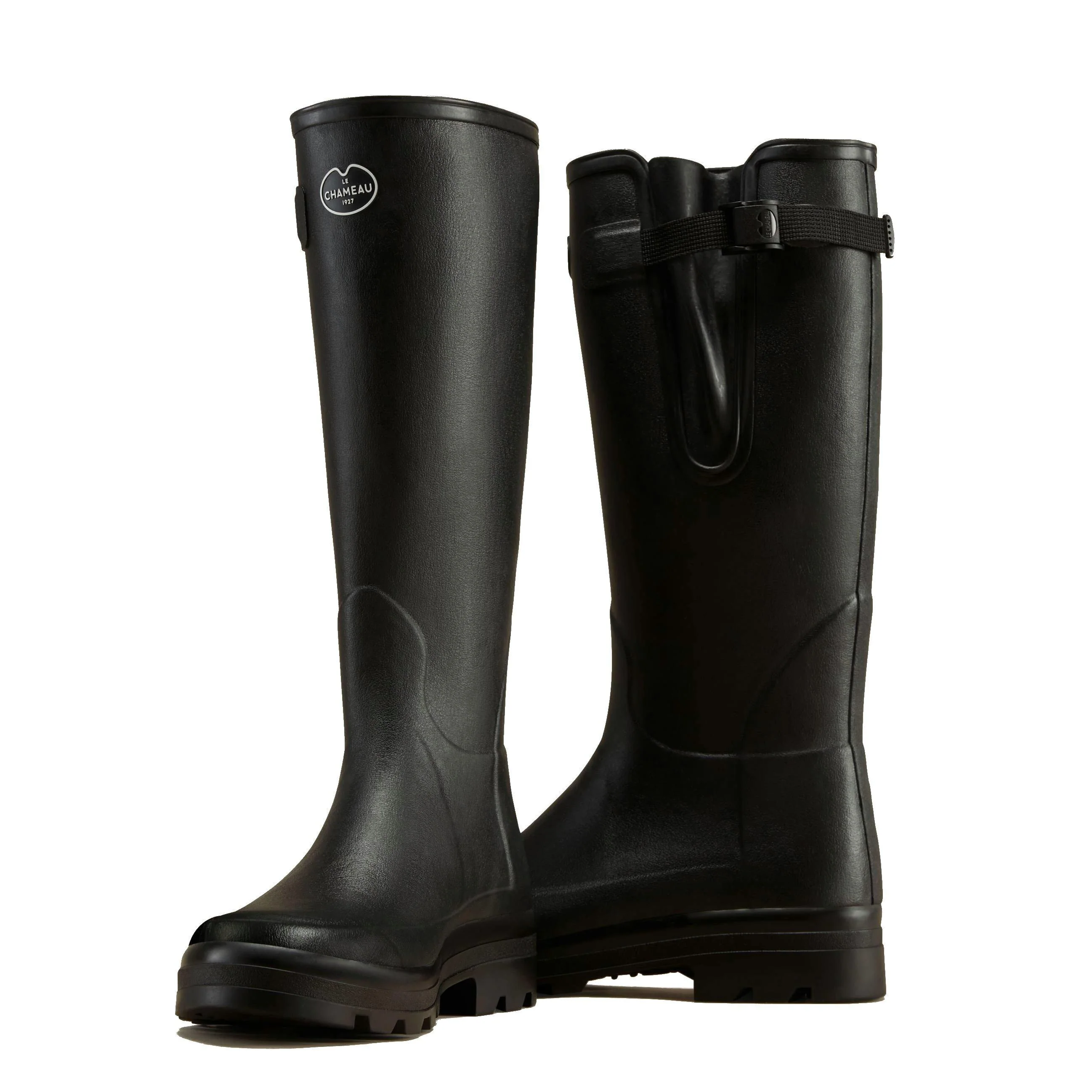 Men's Vierzonord B200 Wellington Boots - Black - Image 3