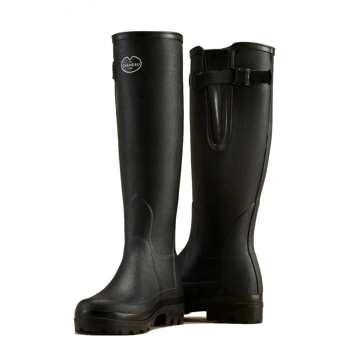 Women's Vierzonord B200 Wellington Boots - Black - Image 3