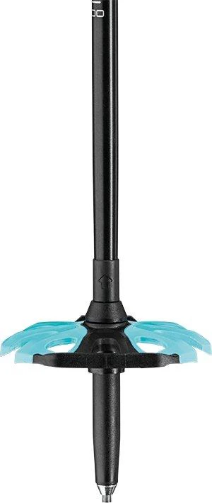 Bernina Lite 3 Adjustable Ski Touring Poles - Denim Blue - Image 4