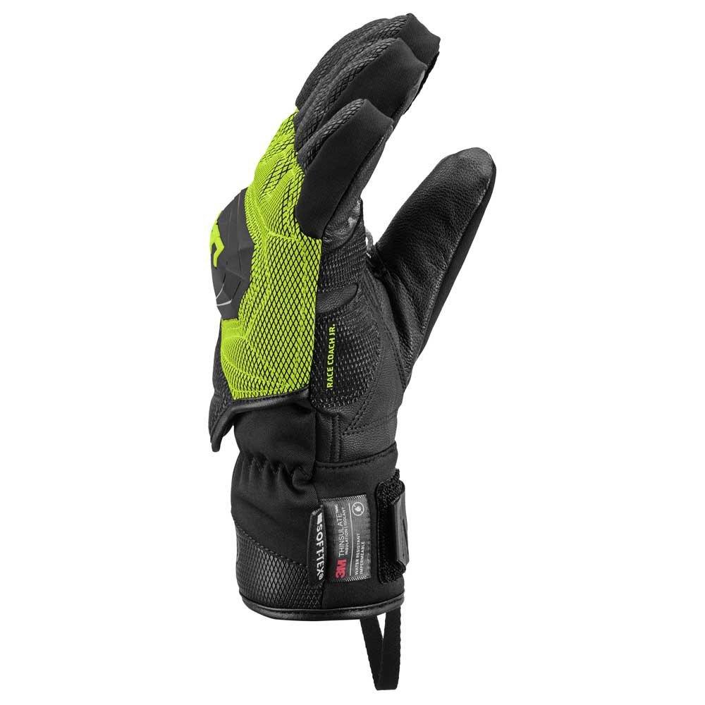 WCR Coach 3D Junior Race Gloves -  Black/Yellow - Image 3