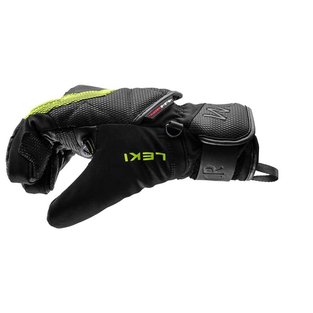 WCR Coach 3D Junior Race Gloves -  Black/Yellow - Image 4