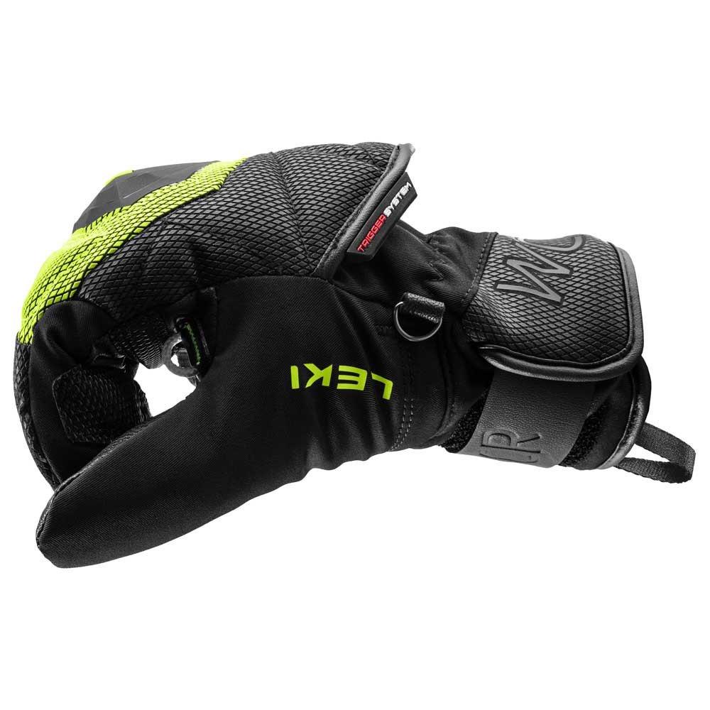 WCR Coach 3D Junior Race Gloves -  Black/Yellow - Image 5