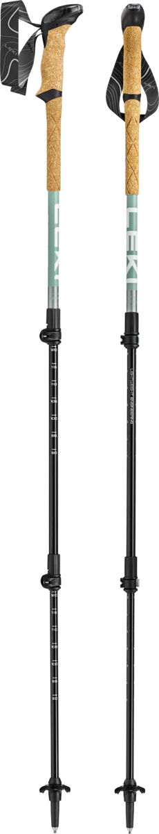 Makalu Lite Compact Walking Poles - Green - Image 2