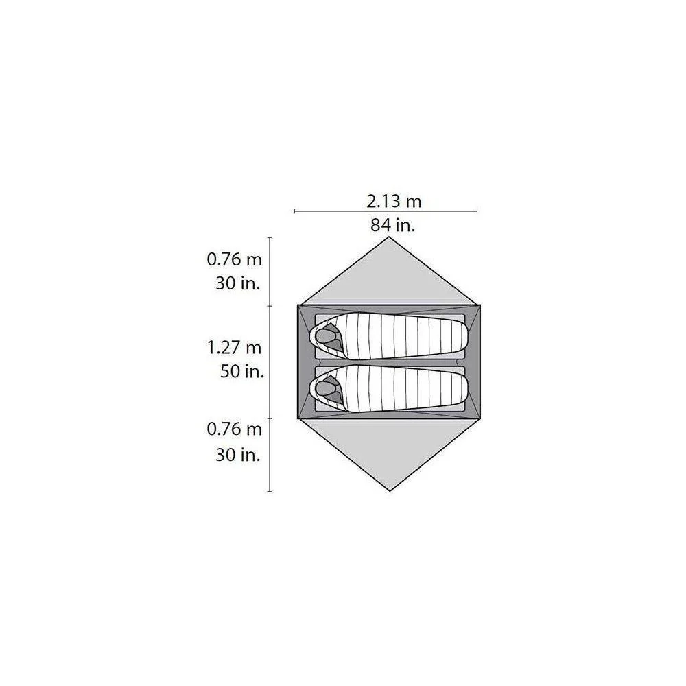 Hubba Hubba NX 2-Person Tent - Green - Image 8