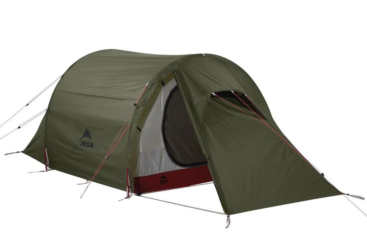Tindheim 2-Person Tunnel Tent - Green