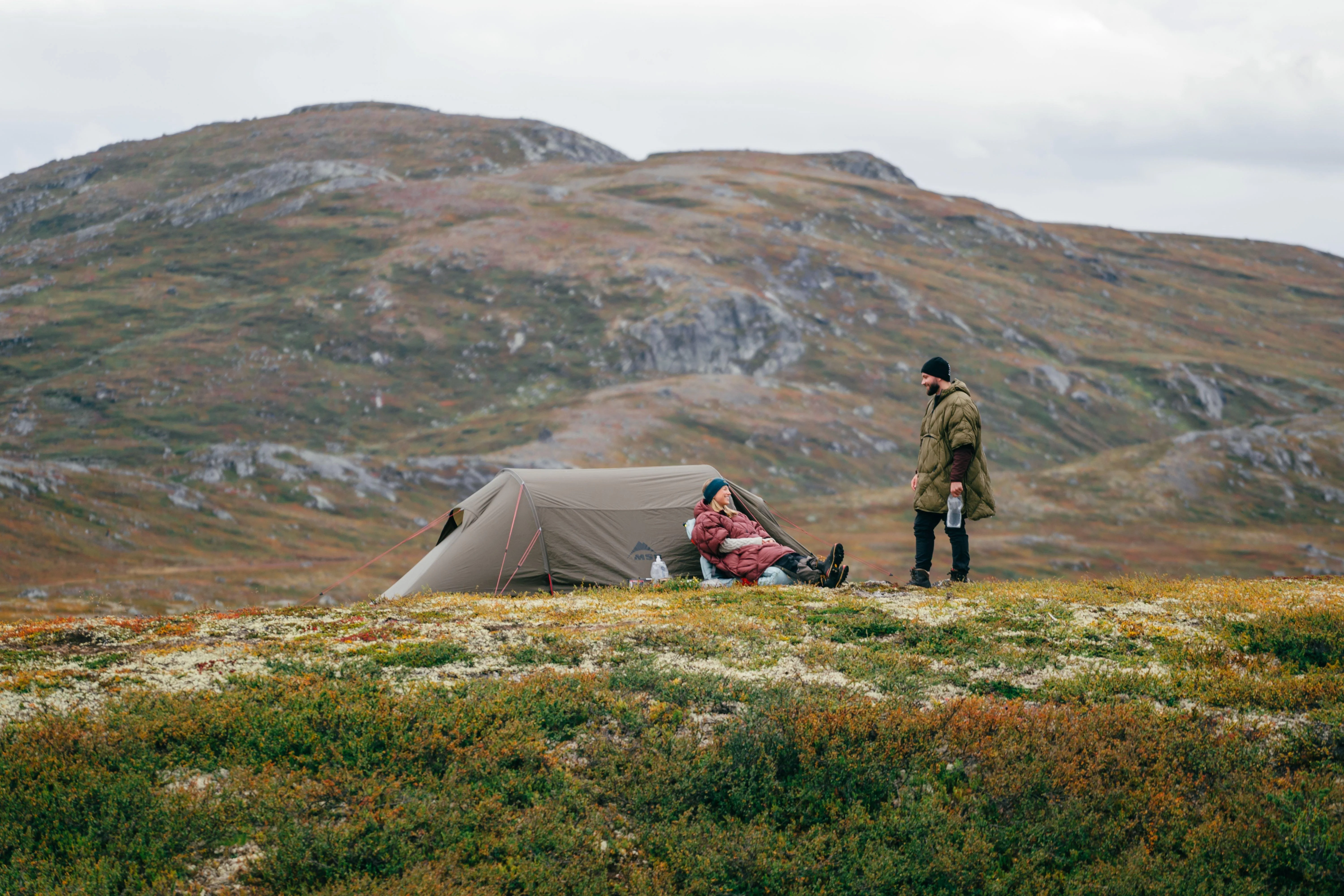Tindheim 2-Person Tunnel Tent - Green - Image 6