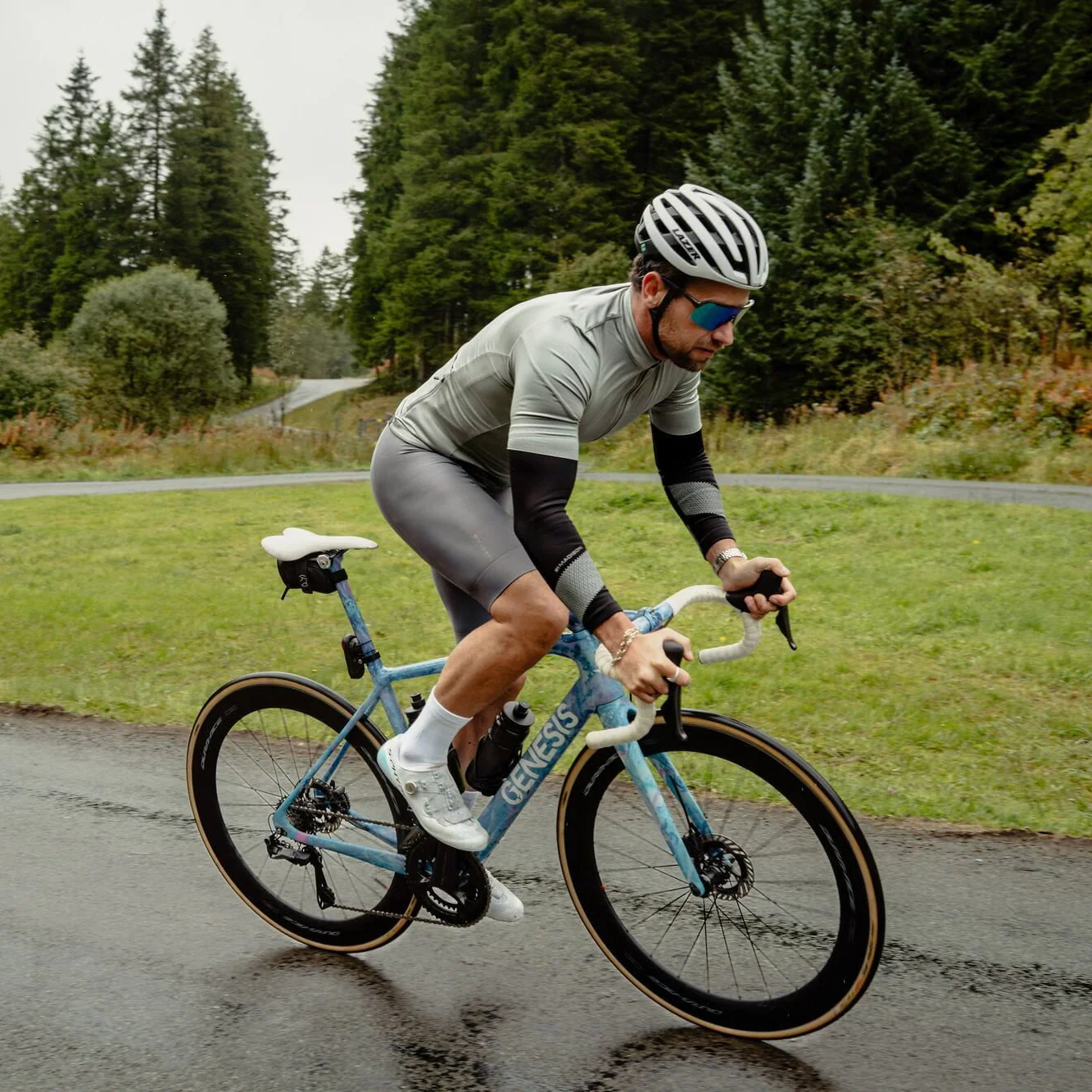 Men's Flux Short-Sleeve Jersey - Grey - Image 3