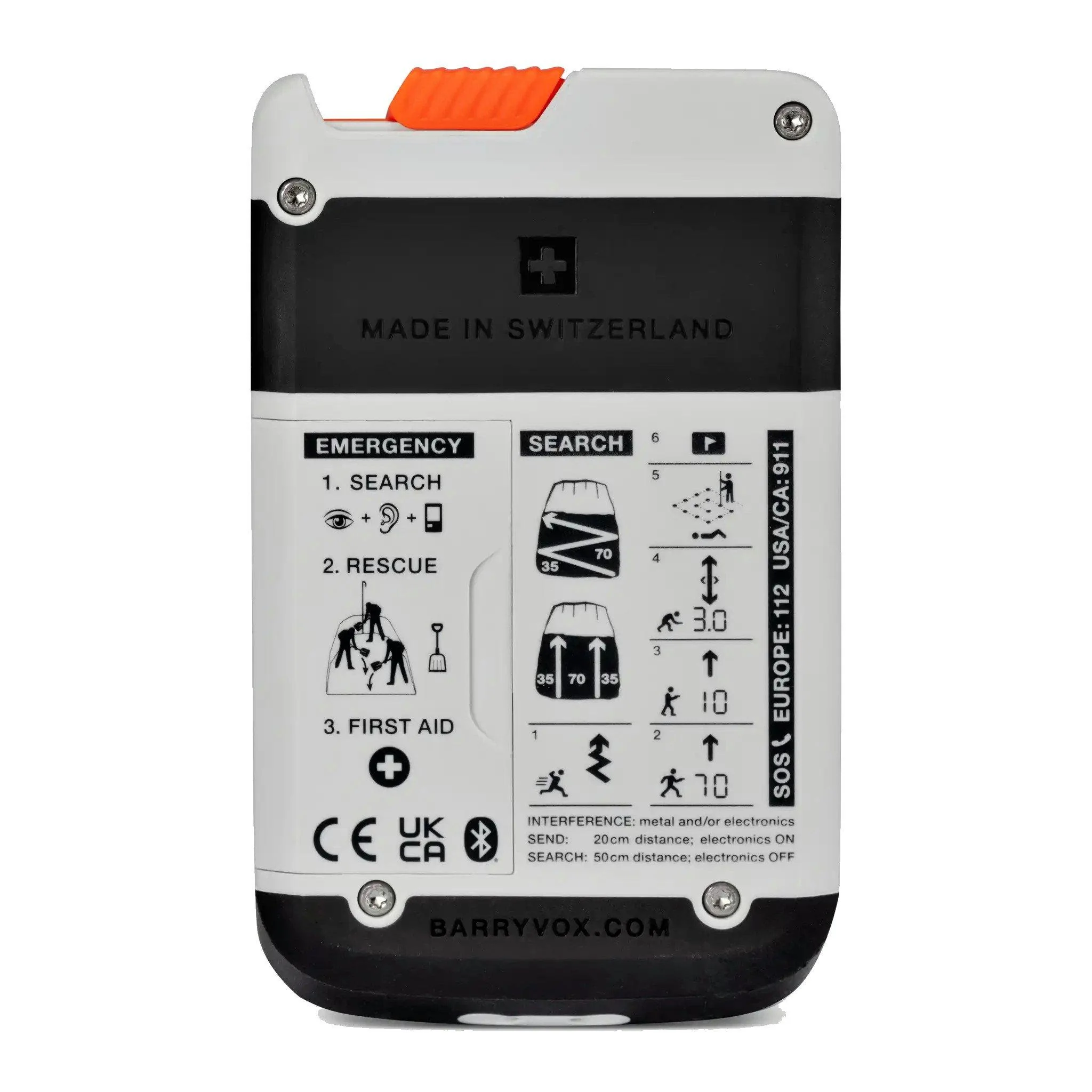Barryvox 2 Avalanche Transceiver - White - Image 3