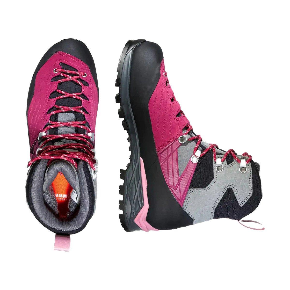 Women's Kento Pro High GORE-TEX Mountaineering Boots - Pink / Grey - Image 4