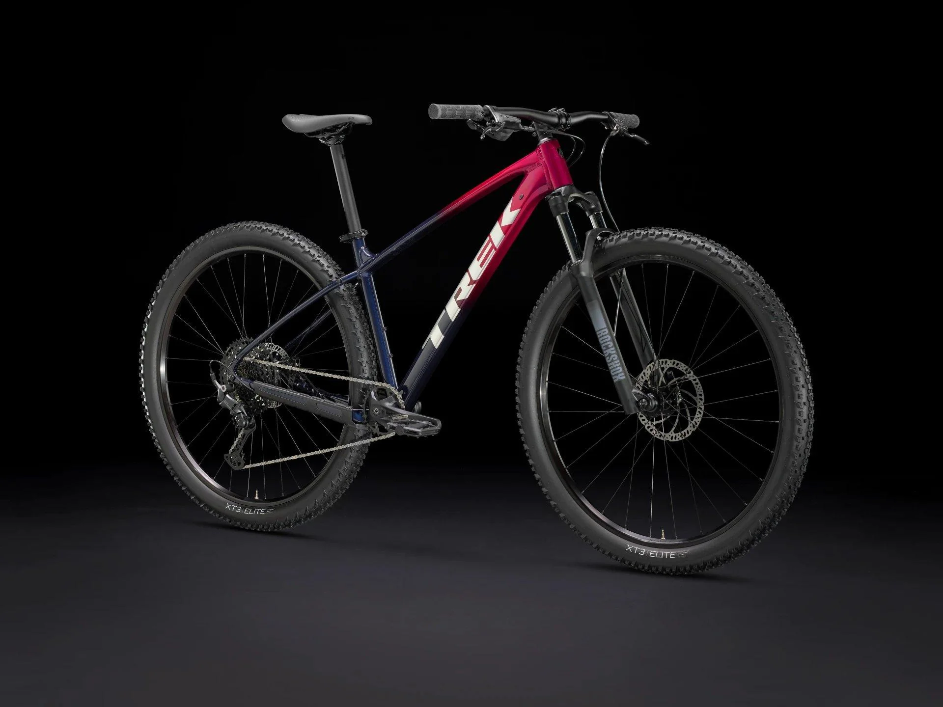 Marlin 6 - Gen 3 Mountain Bike - Rage Red to Deep Dark Blue Fade - Image 2