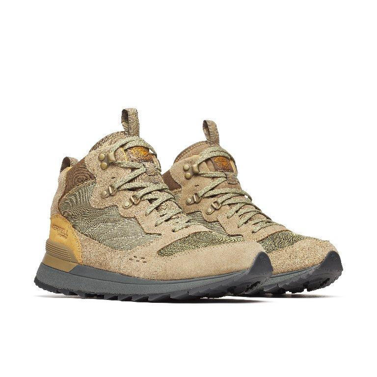 Men's Alpine 83 Recraft Sneaker Mid Waterproof Walking Boots - Brown - Image 5