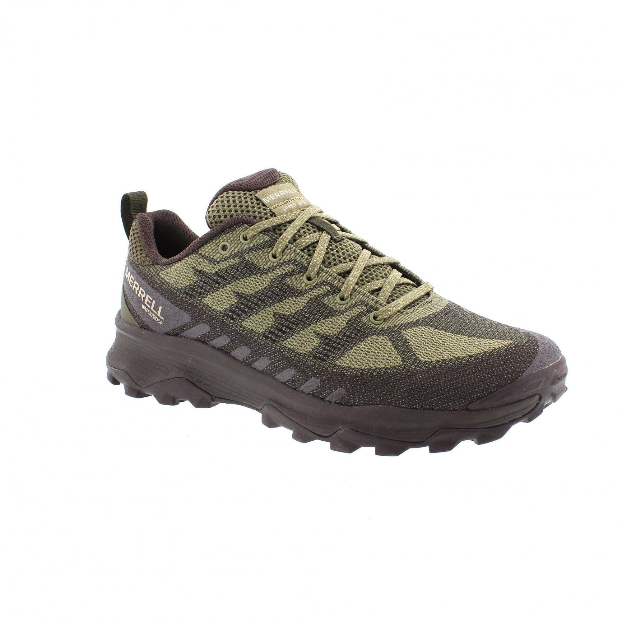 Men's Speed Waterproof Walking Shoes - Green - Image 2