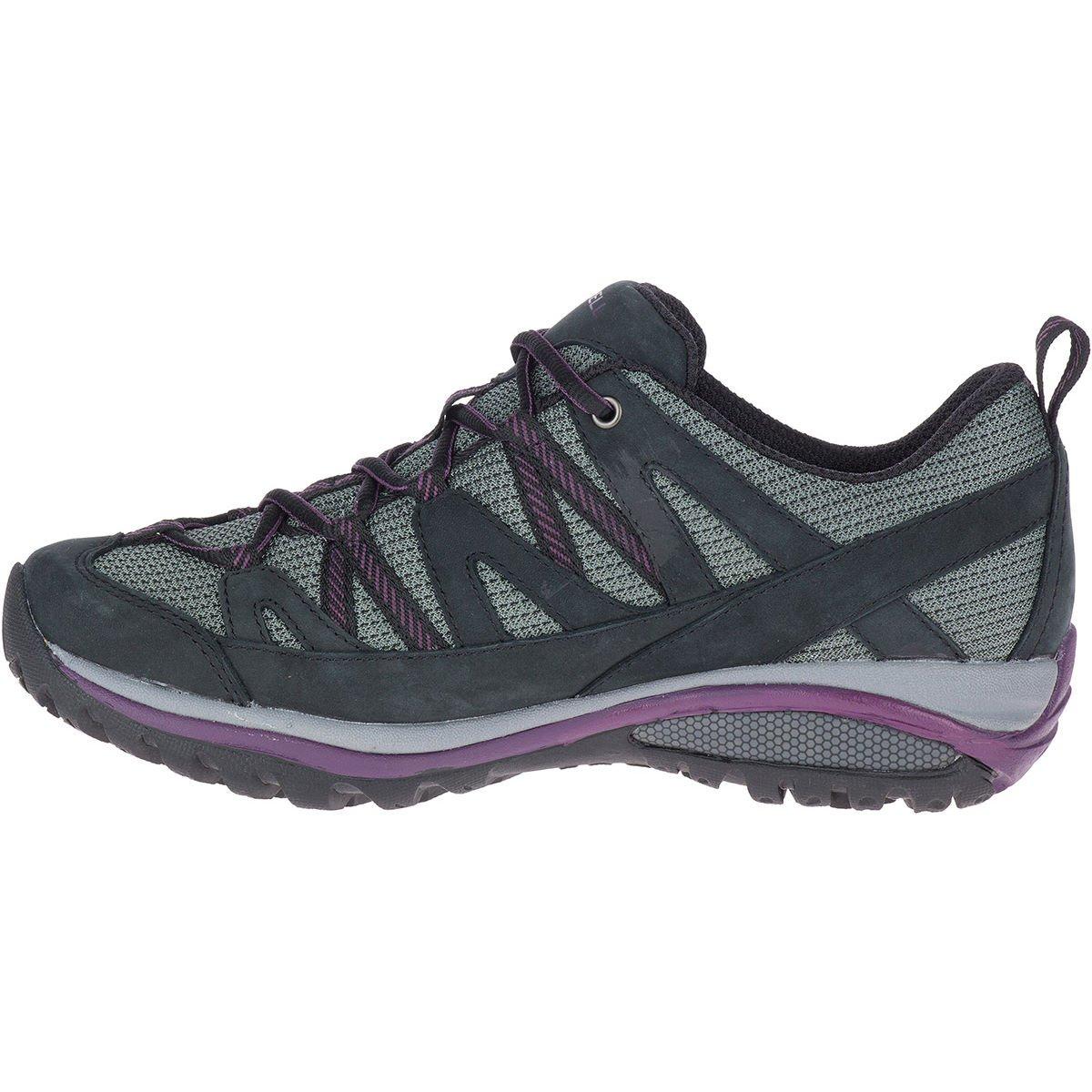 Women's Siren Sport GORE-TEX Walking Shoes - Black / Blackberry - Image 4