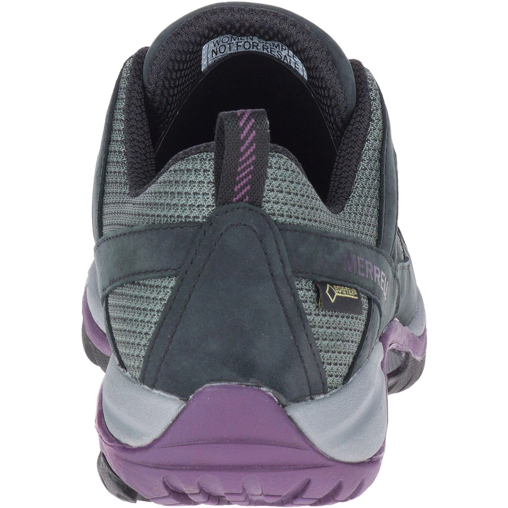 Women's Siren Sport GORE-TEX Walking Shoes - Black / Blackberry - Image 5