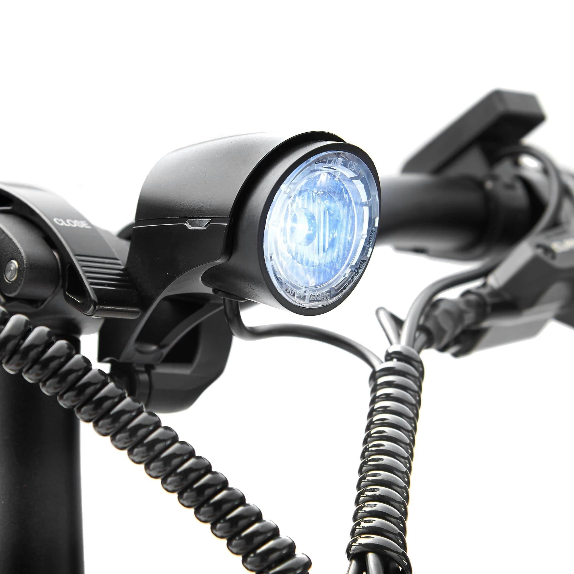 MiRiDER 24" Compact Step-Through Hybrid E-Bike - Orange - Image 5