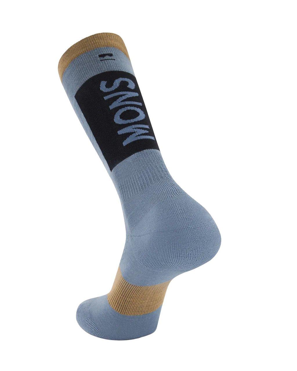 Unisex Atlas Merino Snow Socks - Blue - Image 2