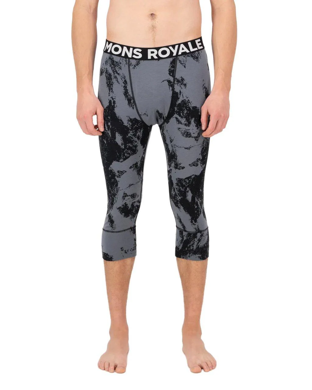 Men's Cascade 200 3/4 Leggings - Grey
