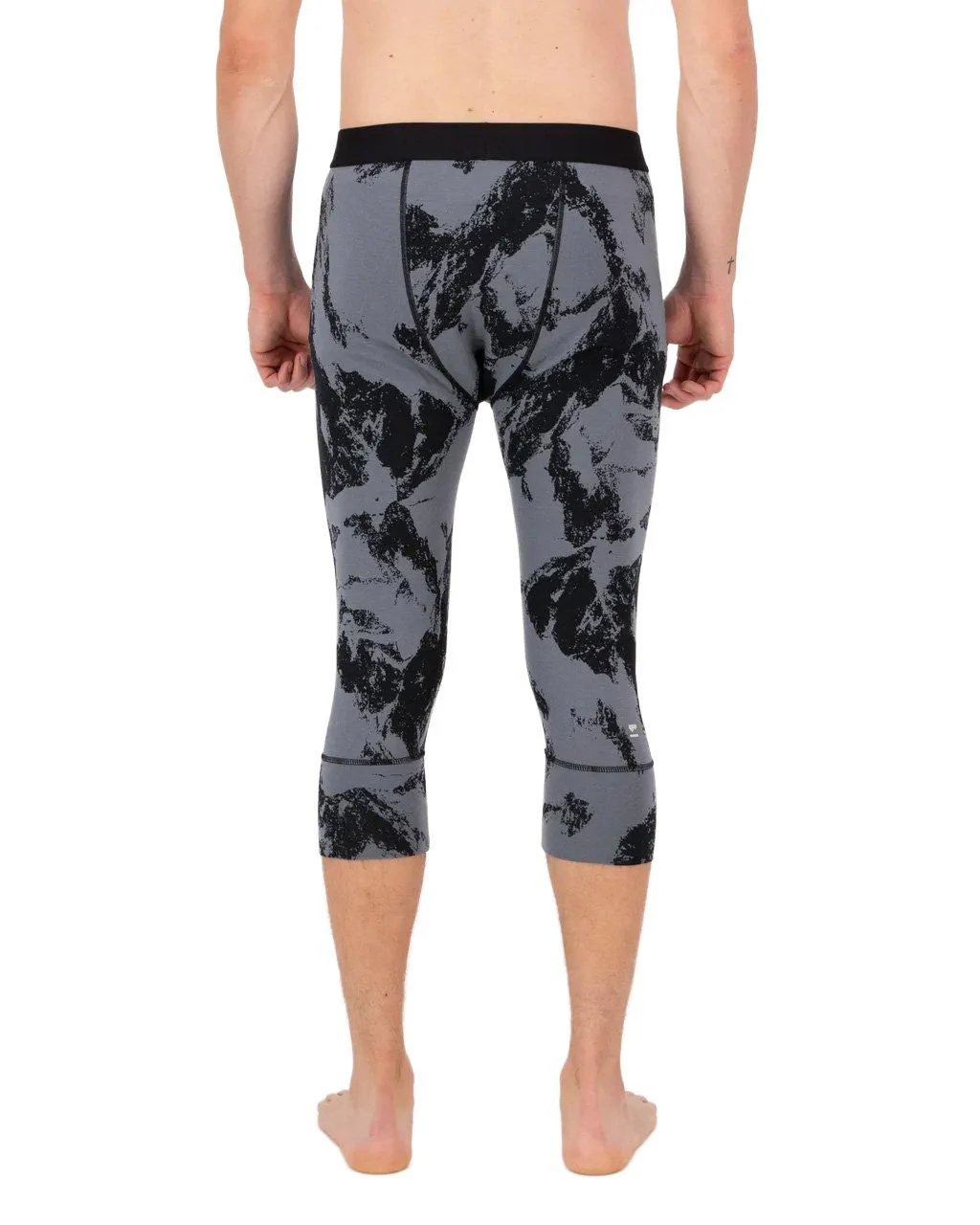 Men's Cascade 200 3/4 Leggings - Grey - Image 2