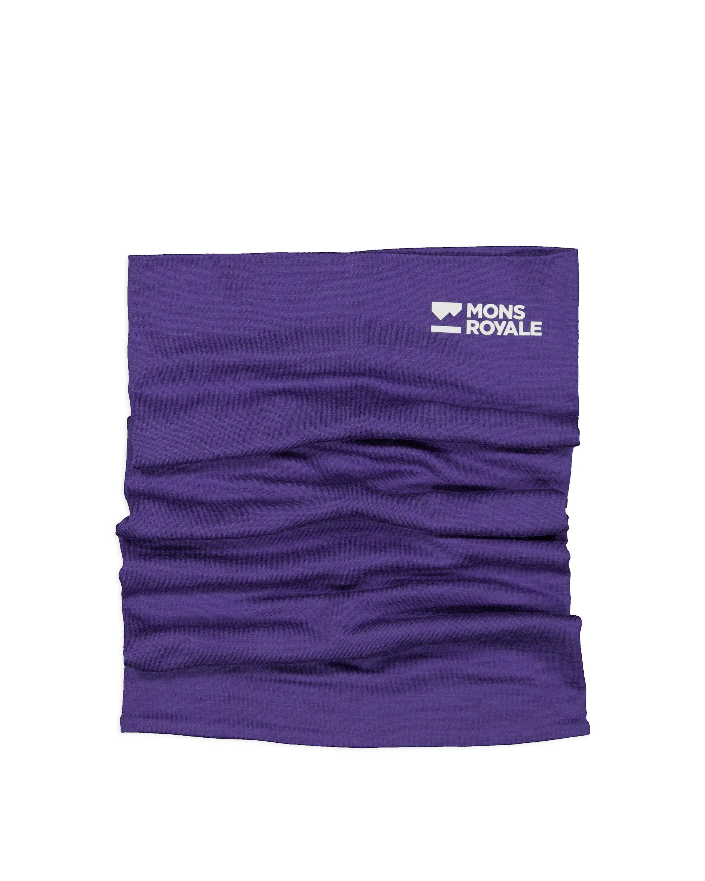 Unisex Double Up Neckwarmer - Purple - Image 3