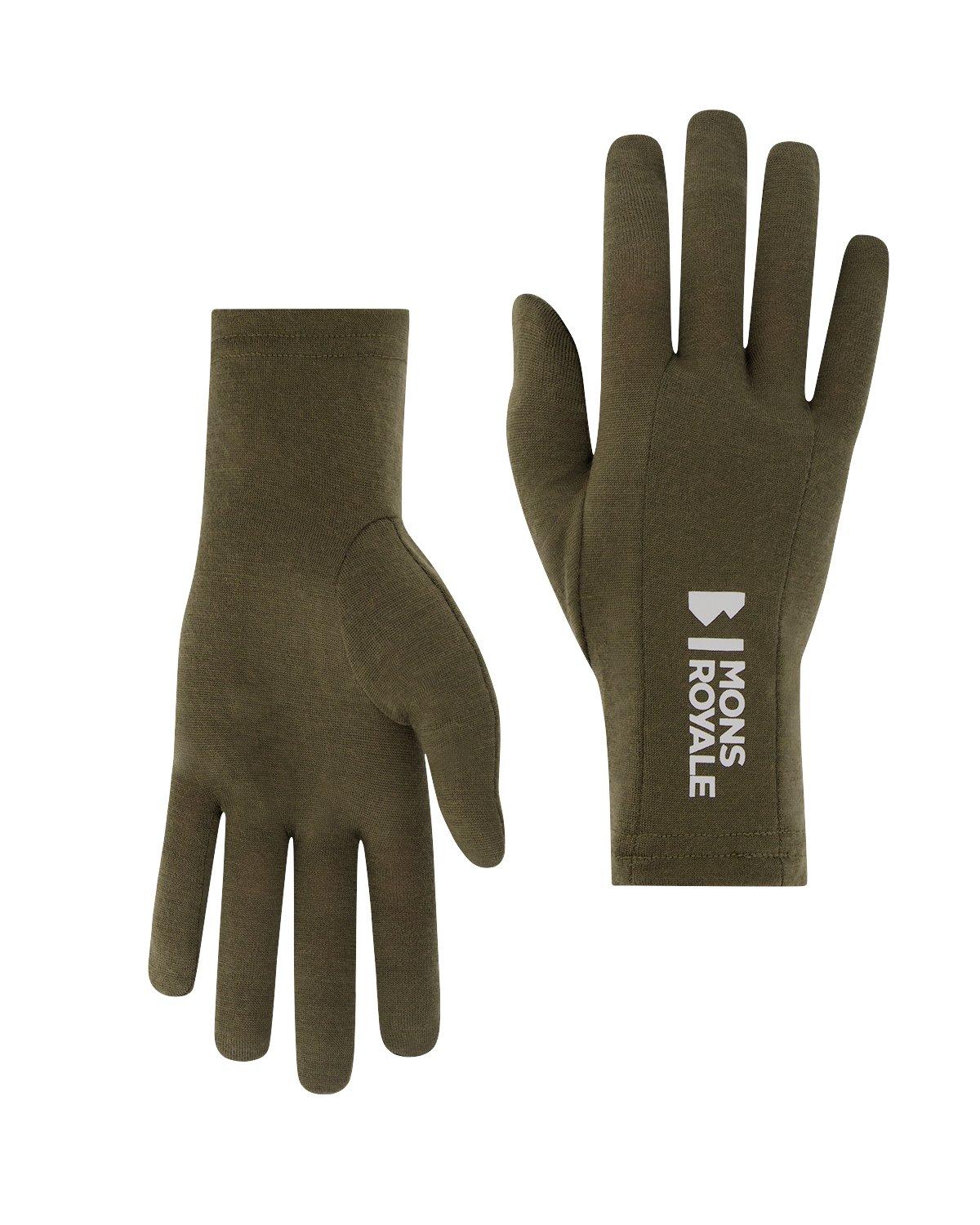Unisex Volta Glove Liners - Green