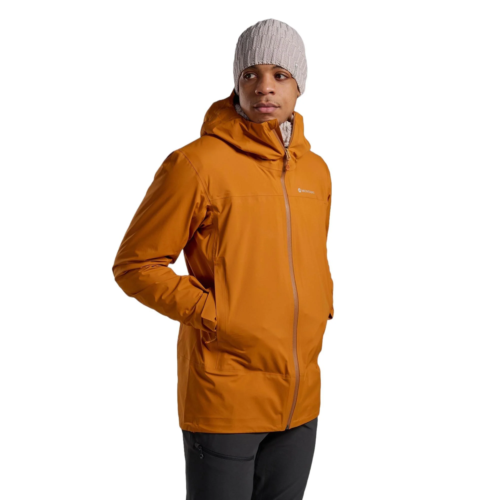 Men's Cetus Waterproof Jacket - Orange - Image 4