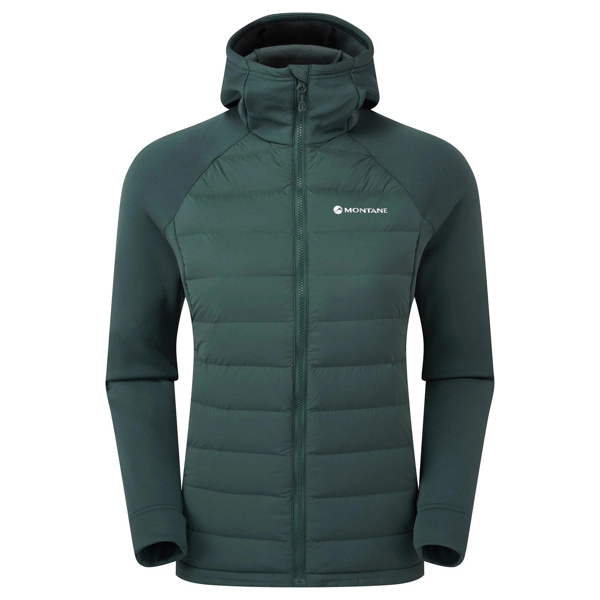 Women's Composite Down Hoodie - Green