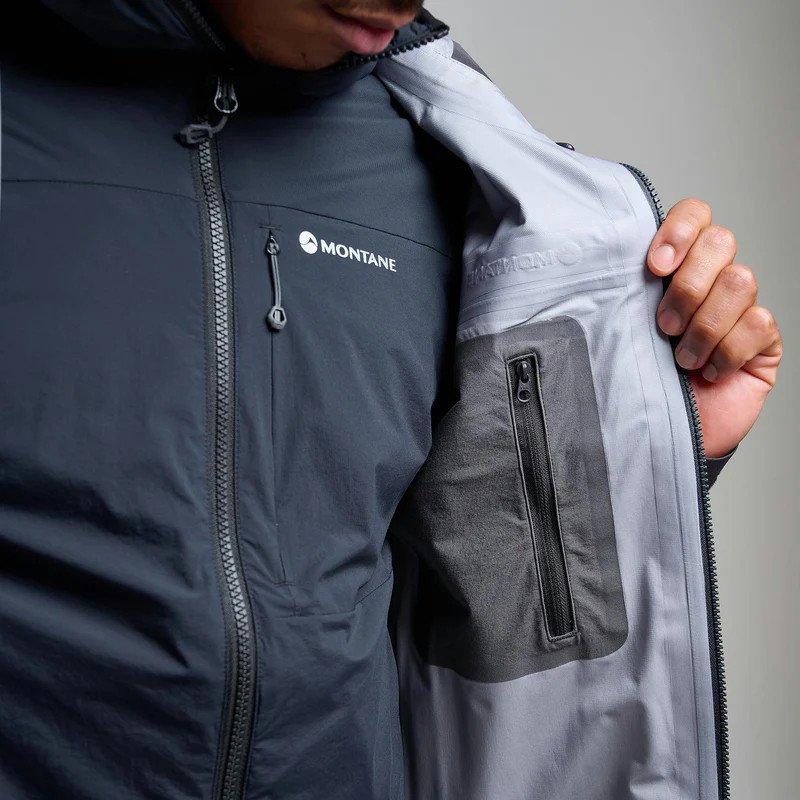 Men's Phase Waterproof Jacket - Blue - Image 5