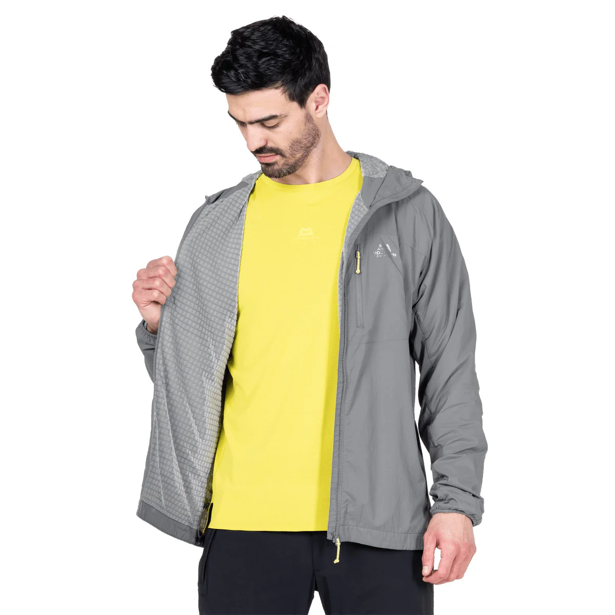 Men's Aerotherm Hooded Jacket - Grey - Image 4