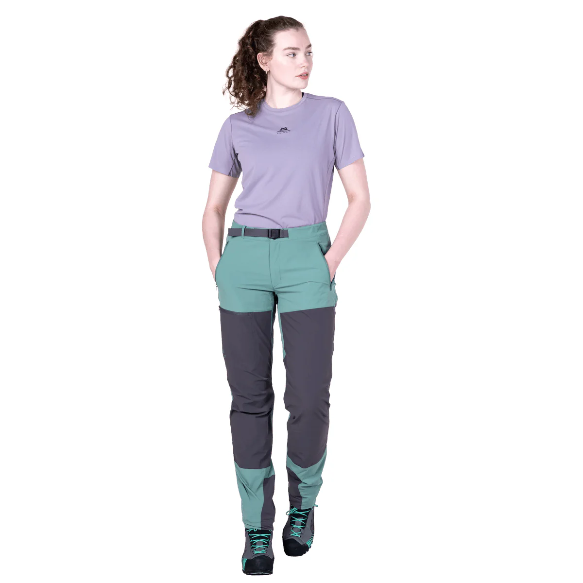 Women's Chamois Alpine Pants - Regular - Green - Image 7