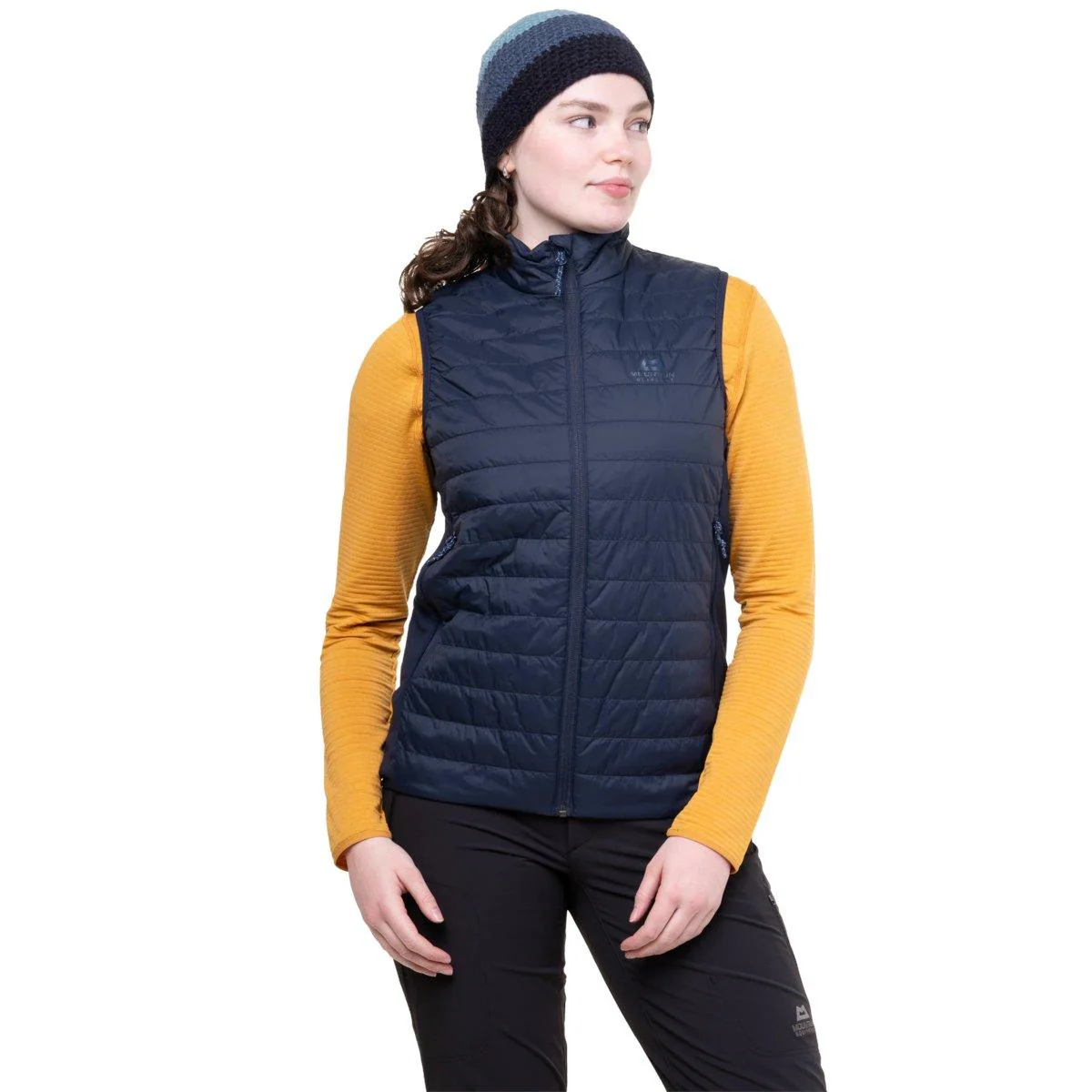 Women's Fractal Vest - Navy - Image 2