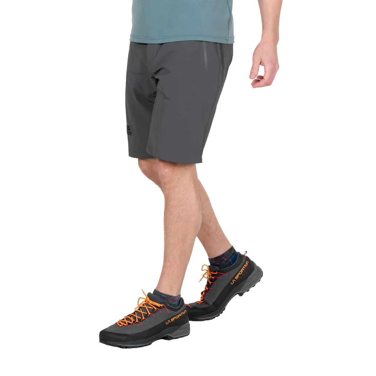 Men's Ibex Mountain Shorts - Grey - Image 3