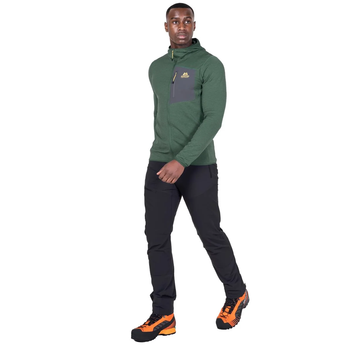 Men's Lumiko Hooded Fleece Jacket - Green - Image 5