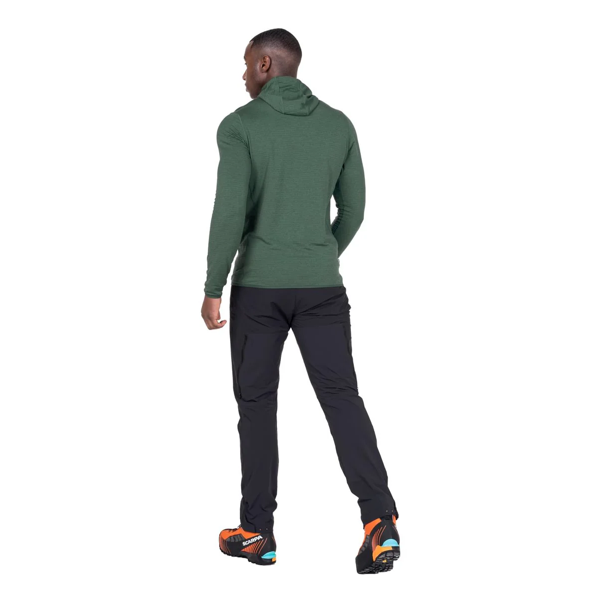 Men's Lumiko Hooded Fleece Jacket - Green - Image 6